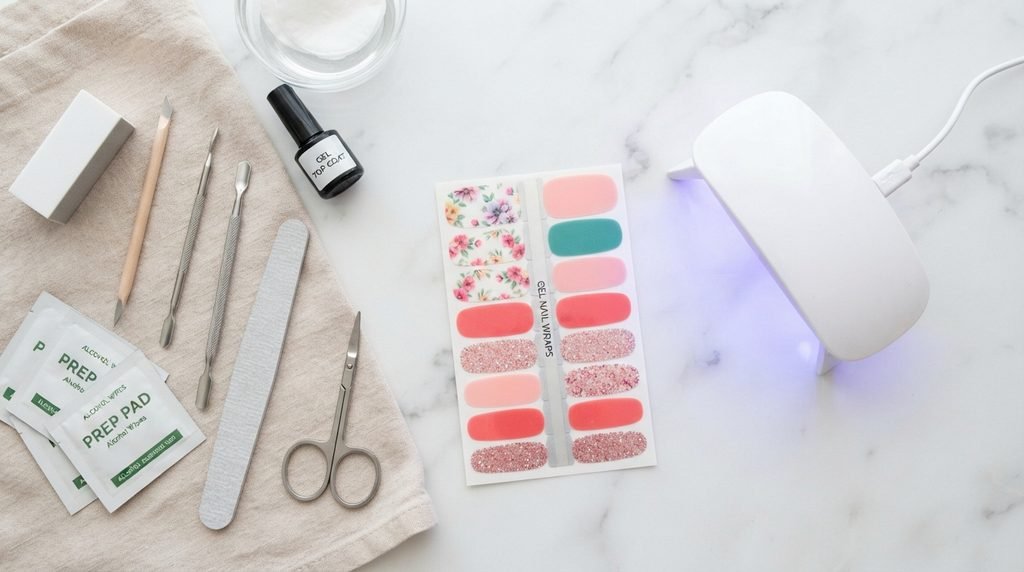 what you need applying gel nail wraps