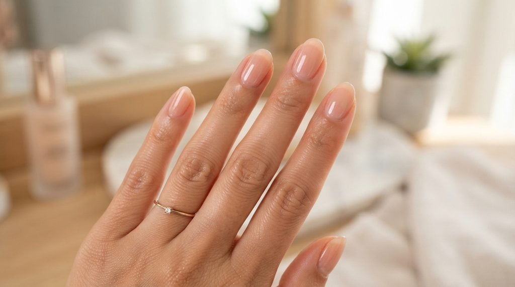Sheer Peachy Nude