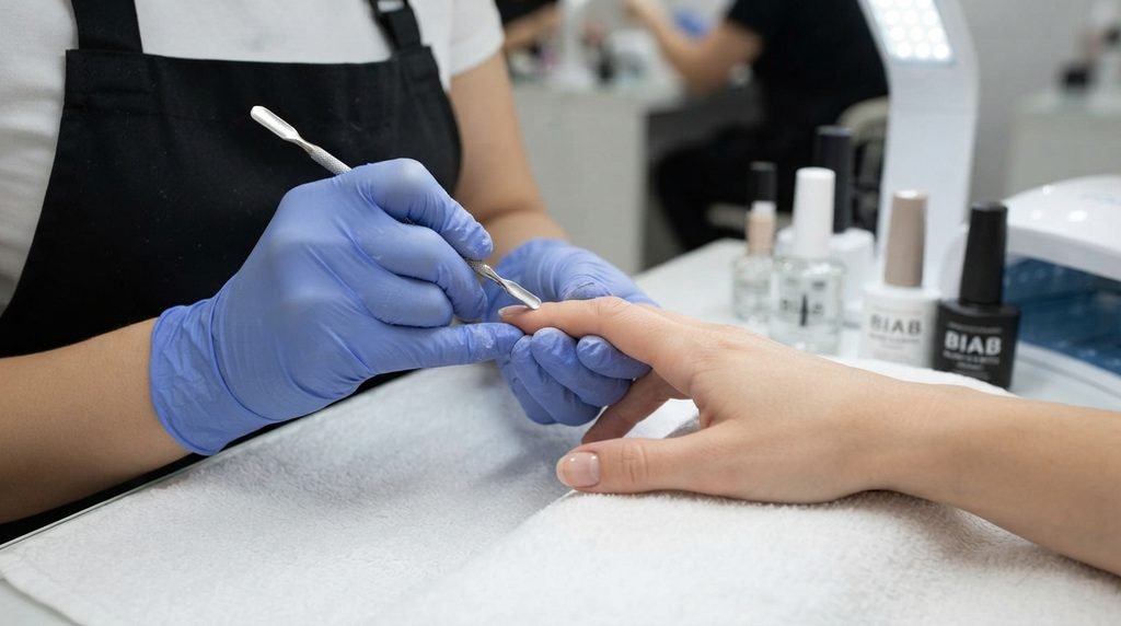 How Is a BIAB Manicure Done?
