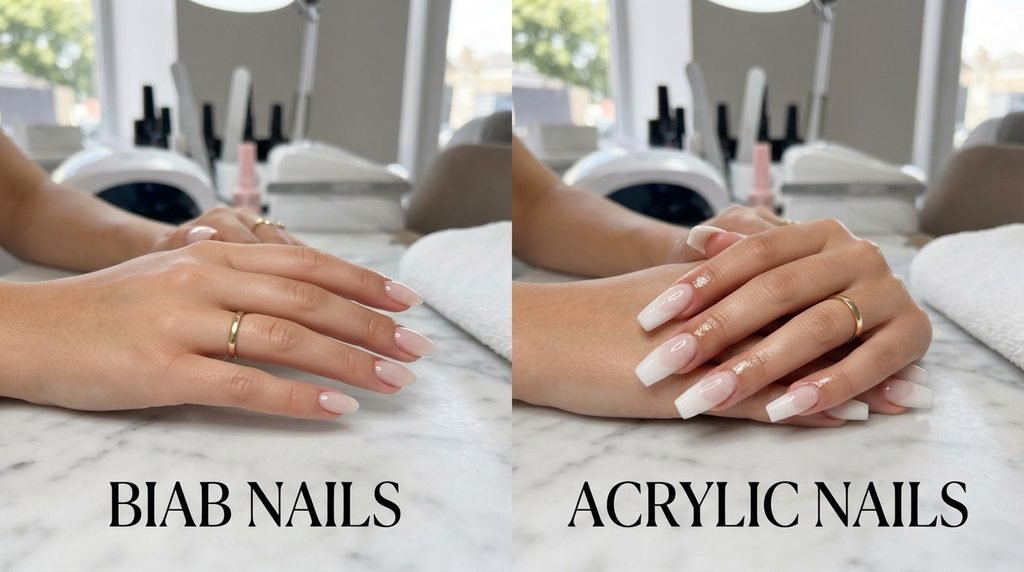 BIAB Nails vs Acrylic Nails