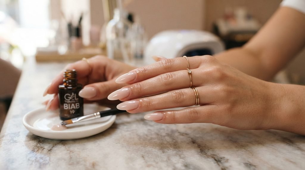 BIAB Gel Extensions for Long Nails