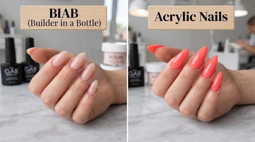 BIAB vs Acrylic Nails