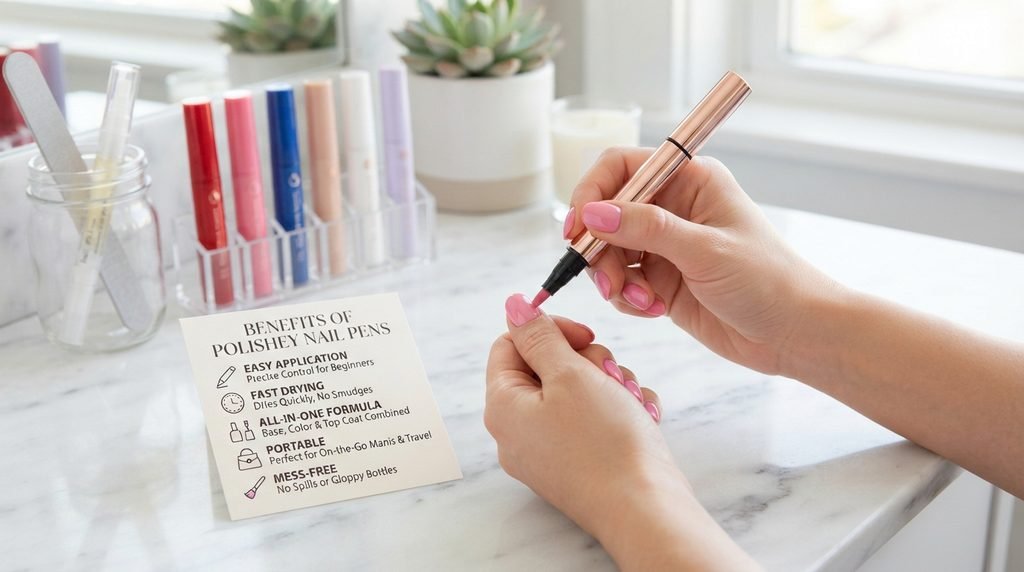 Benefits of polish nail pens