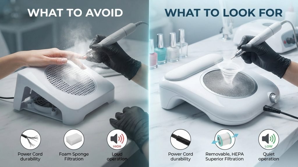 What to Look for When Buying a Nail Dust Collector