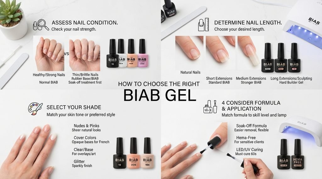 How to Choose the Right BIAB Gel