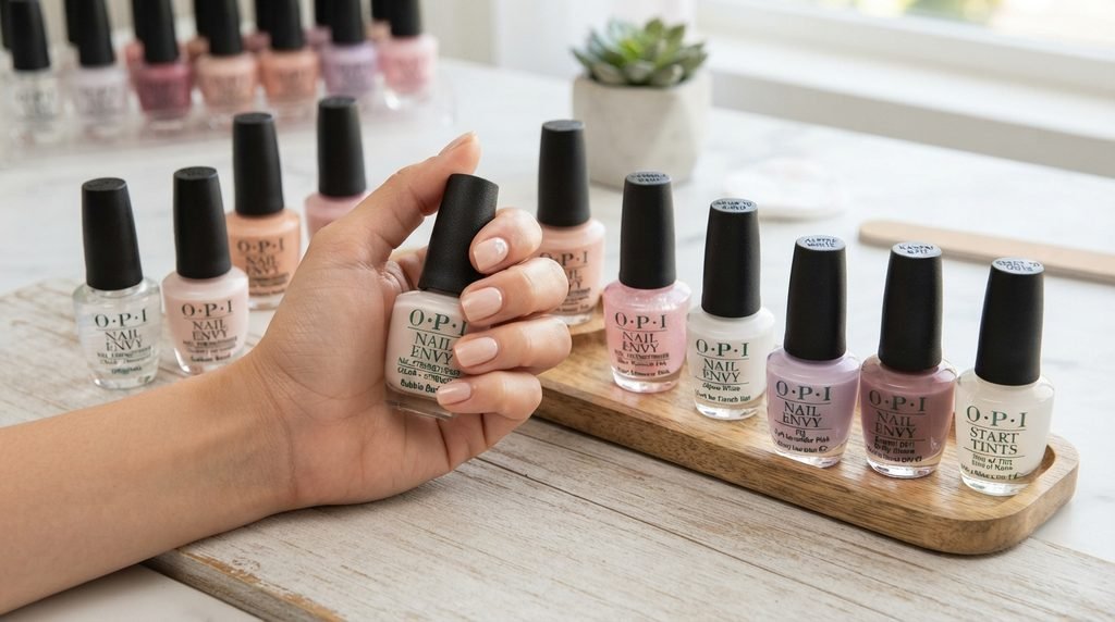 Nail Envy colors and shades for natural nails