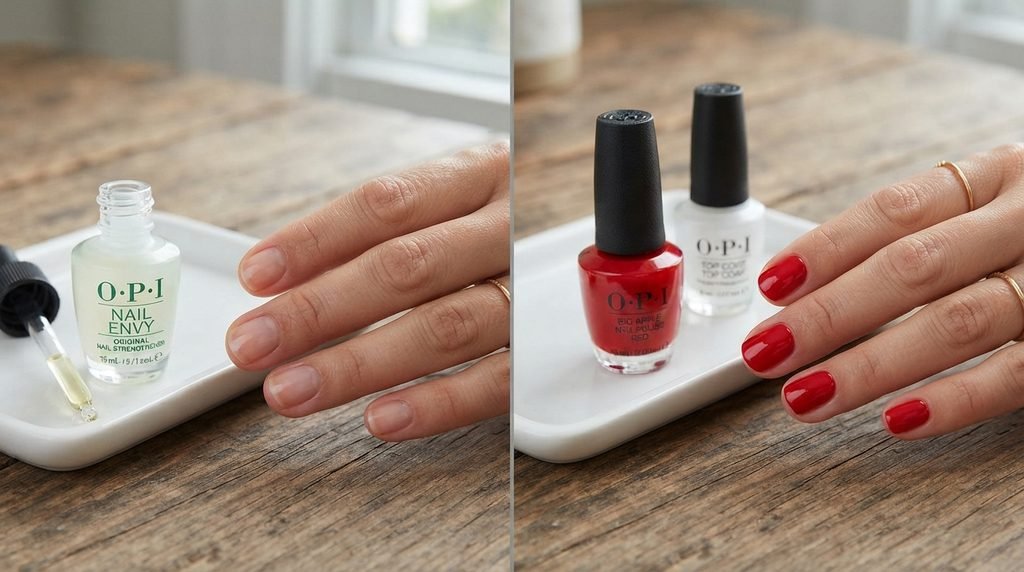 Nail Envy vs Regular Nail Polish