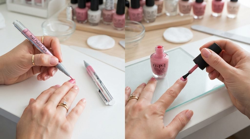 Nail Polish Pens vs Brushes
