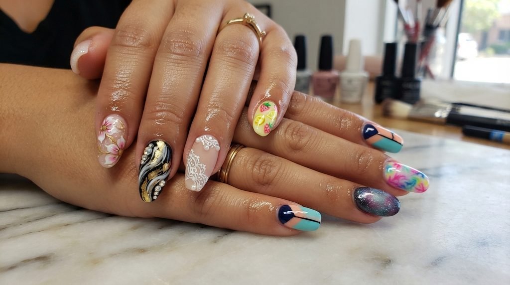 Nail Shape and Nail Art