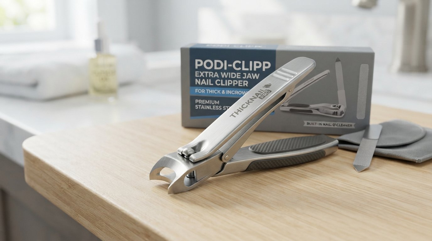 Nail clippers for thick nails