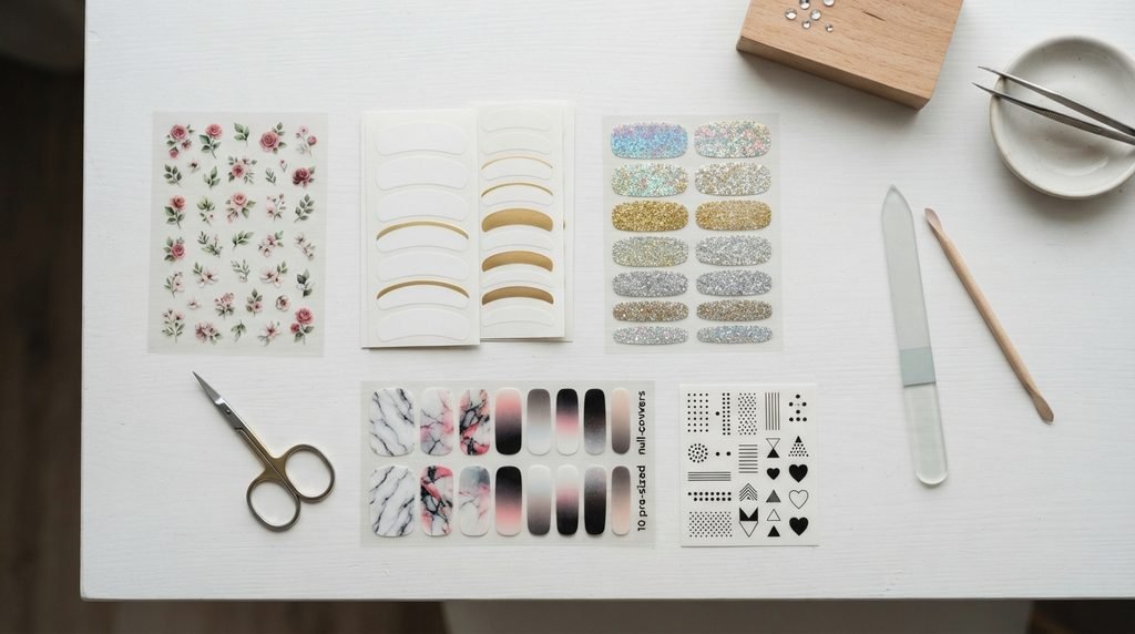 Different Types of Nail Stickers