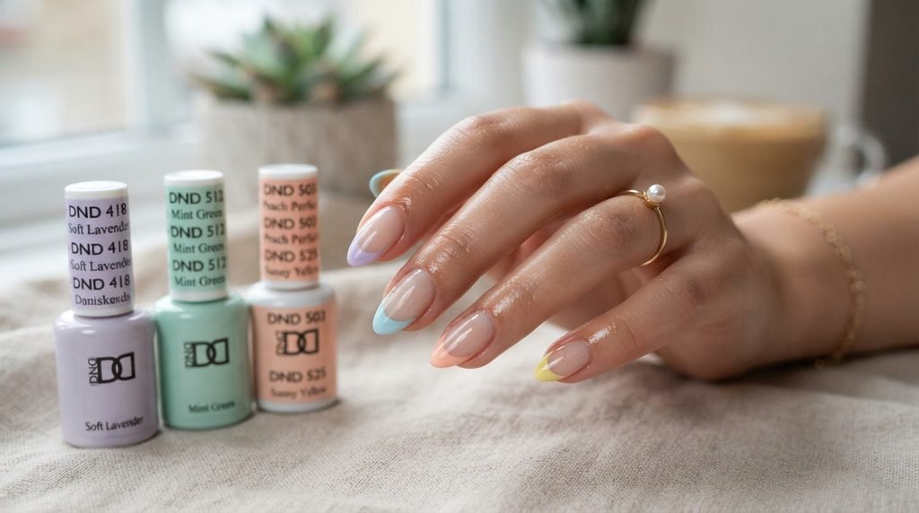 Pastel French Tips