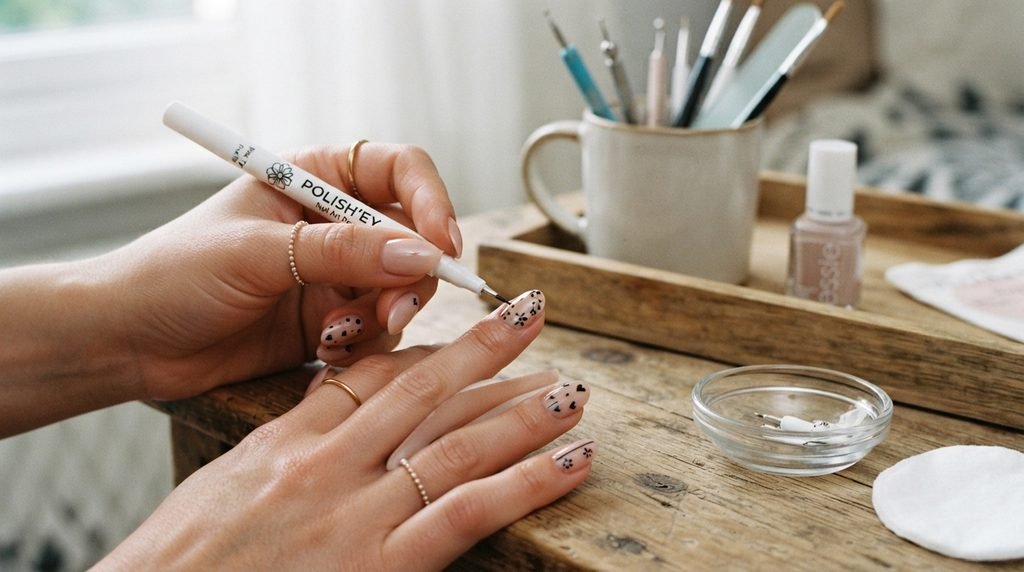 Polishey nail pens simple art