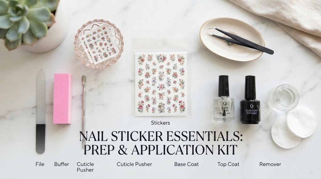 What You Need Before Applying Nail Stickers