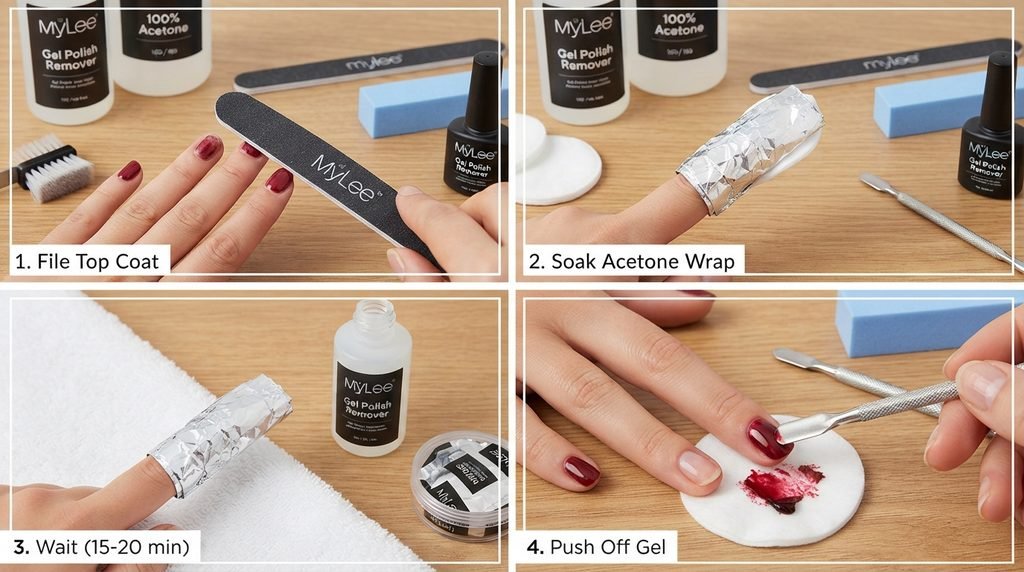How to Remove Mylee Gel Polish