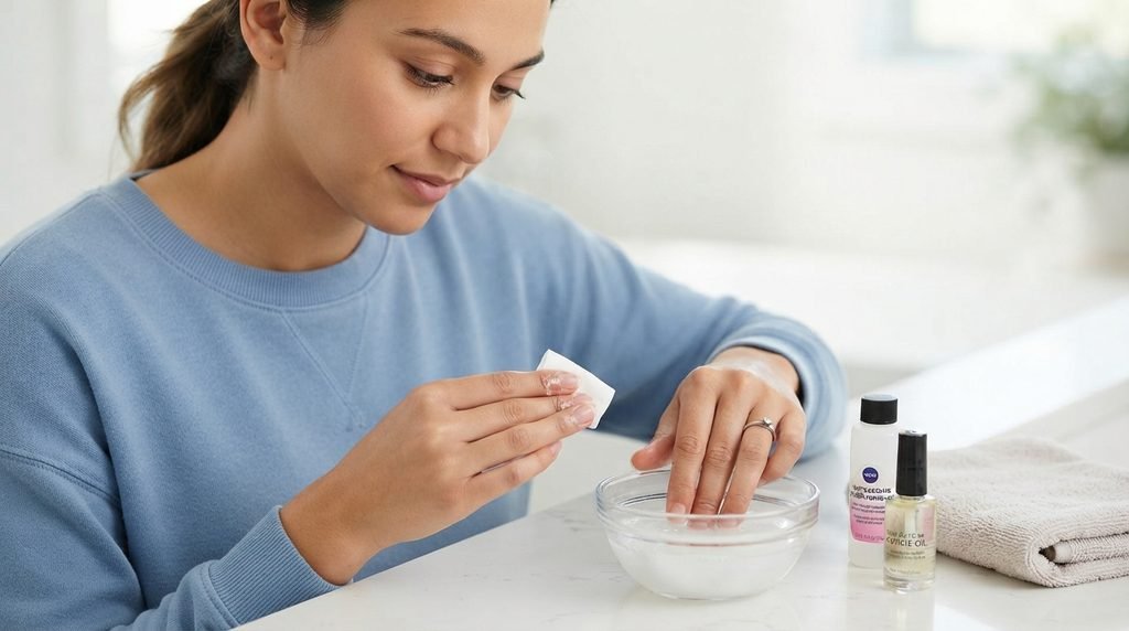 How to Remove Nail Glue From Skin
