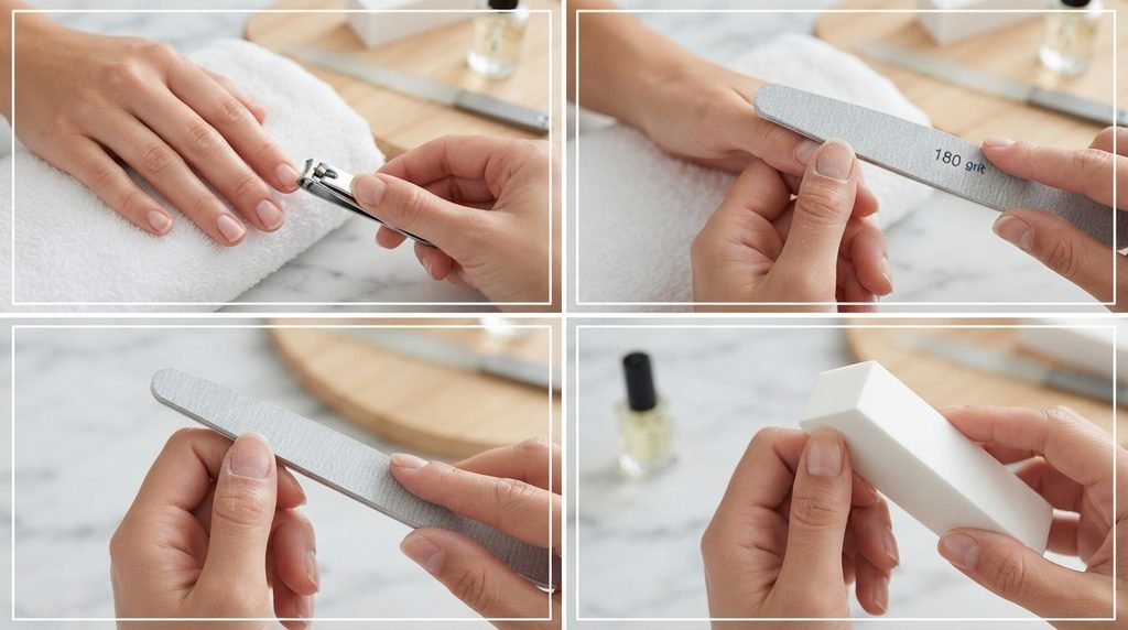 Shaping nails at home
