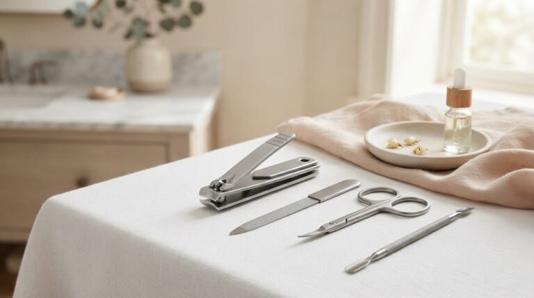 Professional nail clippers with nail care tools