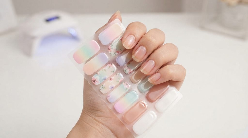 What Are Sticker Gel Nails?