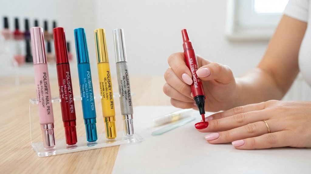 What are polished nail pens