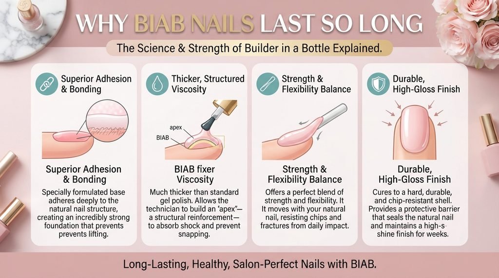 Why Do BIAB Nails Last So Long?