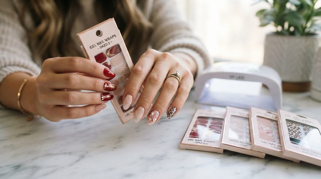 how to choose gel nail wraps 