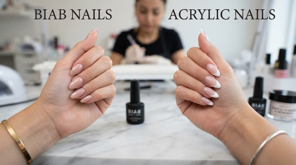 BIAB vs Acrylic Nails